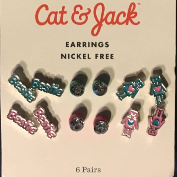 CAT AND JACK CHOKER AND EARRINGS - Picture 6 of 7